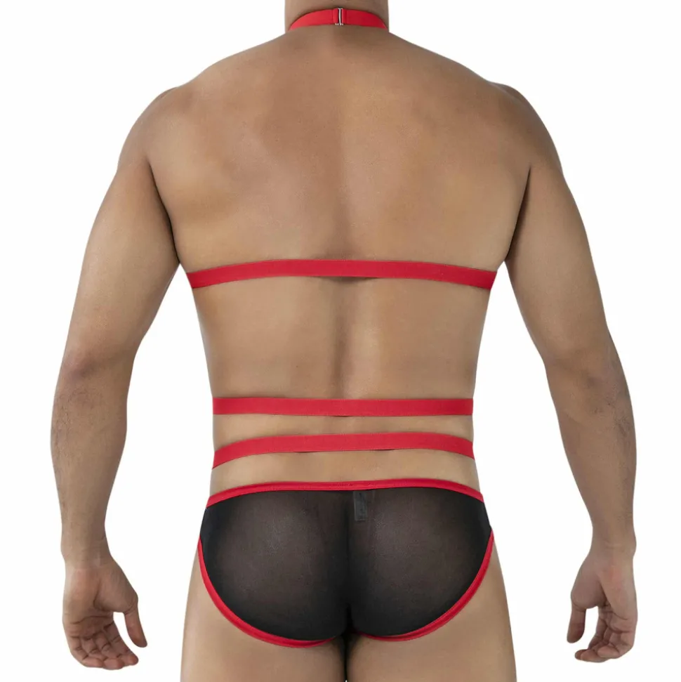 Harnais Daring R4VAGE Noir - Rouge