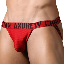 Jock Strap Almost Naked Ultra Soft Rouge