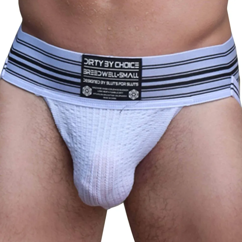 Jock Strap Cumdump Blanc