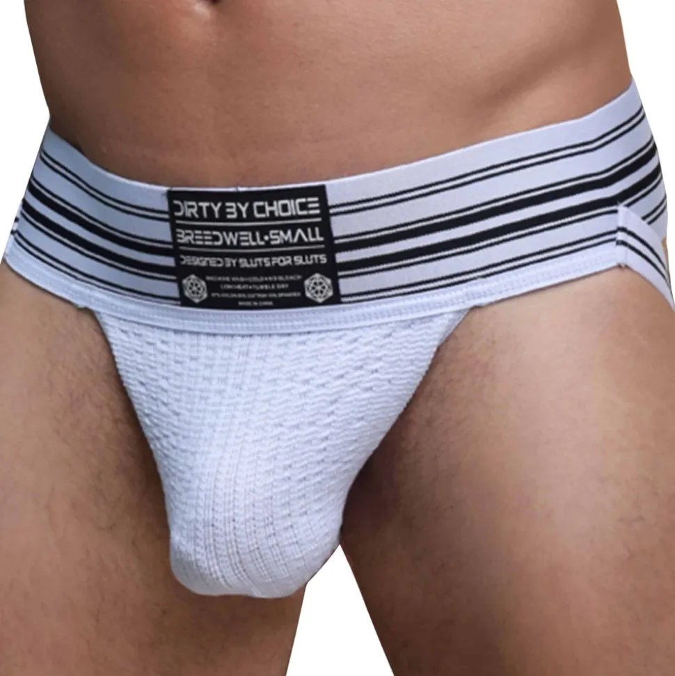 Jock Strap Cumdump Blanc