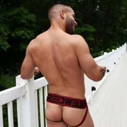 Jock Strap Cumdump Rouge