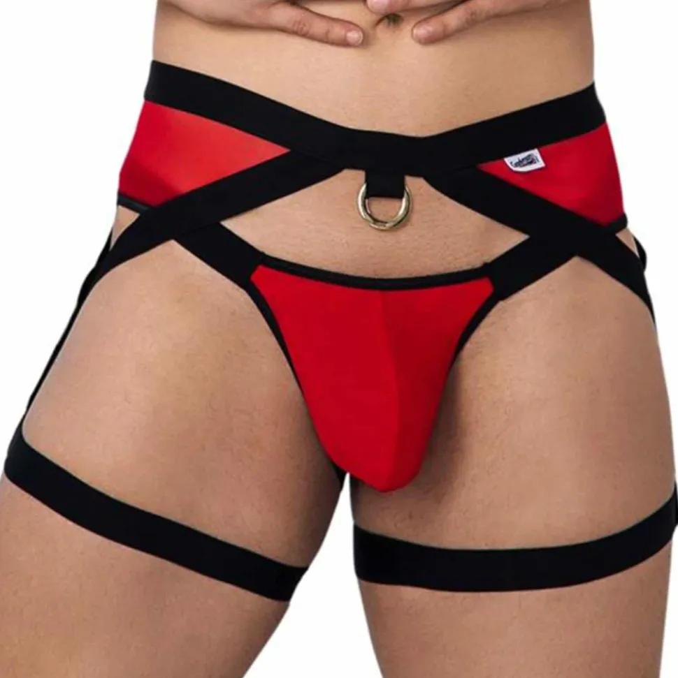 Jock Strap Jarretière Rouge