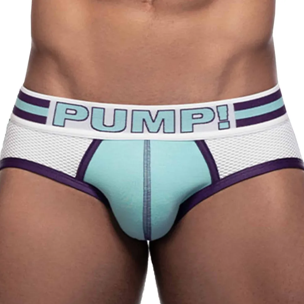 Jock Strap Sportboy Activate Bleu Turquoise - Blanc