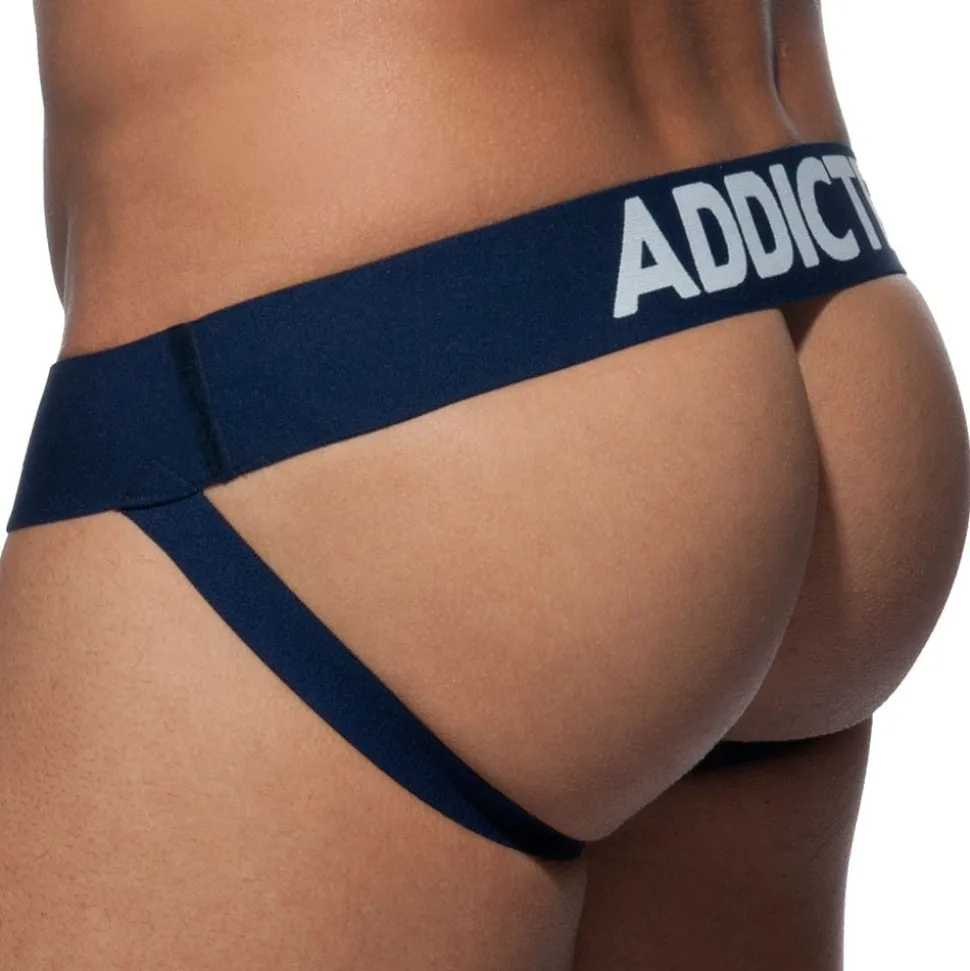 Jockstrap Push Up Mesh Marine