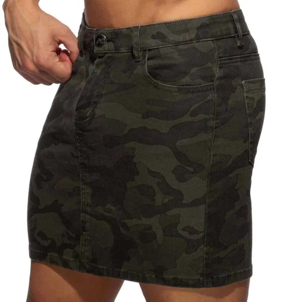 Jupe Coton Camouflage