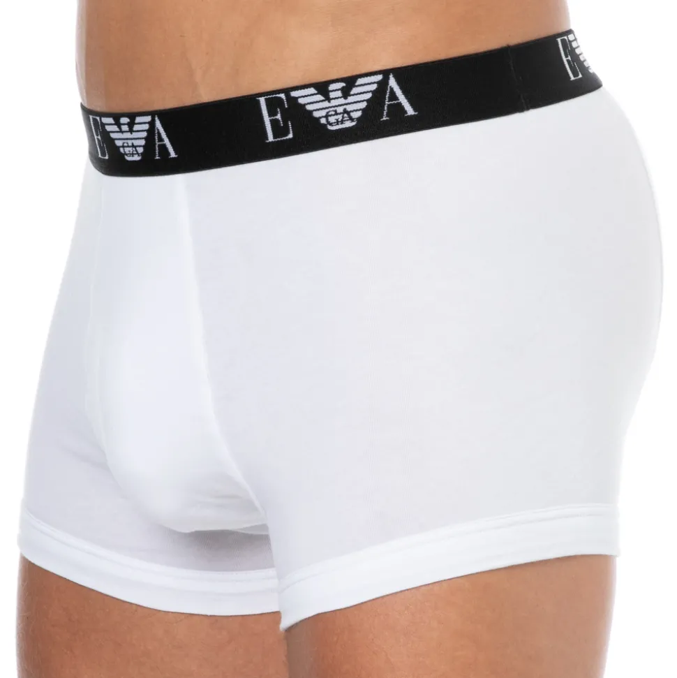 Lot de 3 Boxers Bold Monogram Coton Blancs