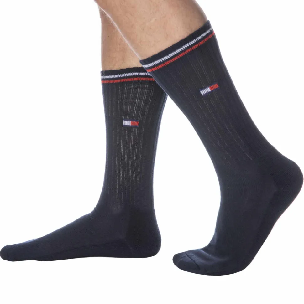Lot de 2 Paires de Chaussettes Sport Iconic Bleu Marine