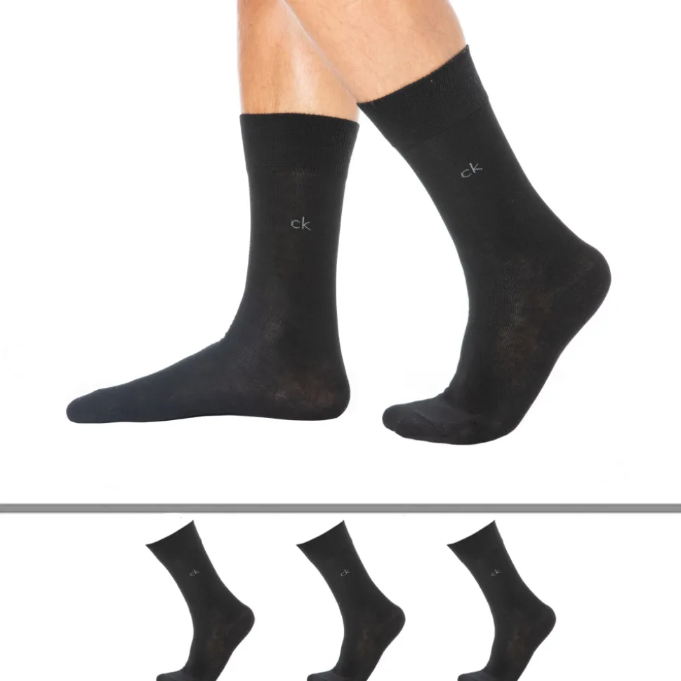 Lot de 3 Paires de Chaussettes Basses Noires