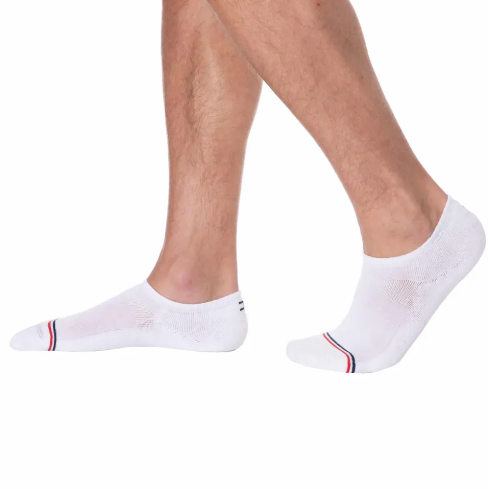 Lot de 2 Paires de Chaussettes Invisibles Tommy Jeans Blanches