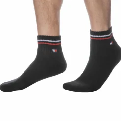 Lot de 2 Paires de Socquettes Sport Iconic Noires