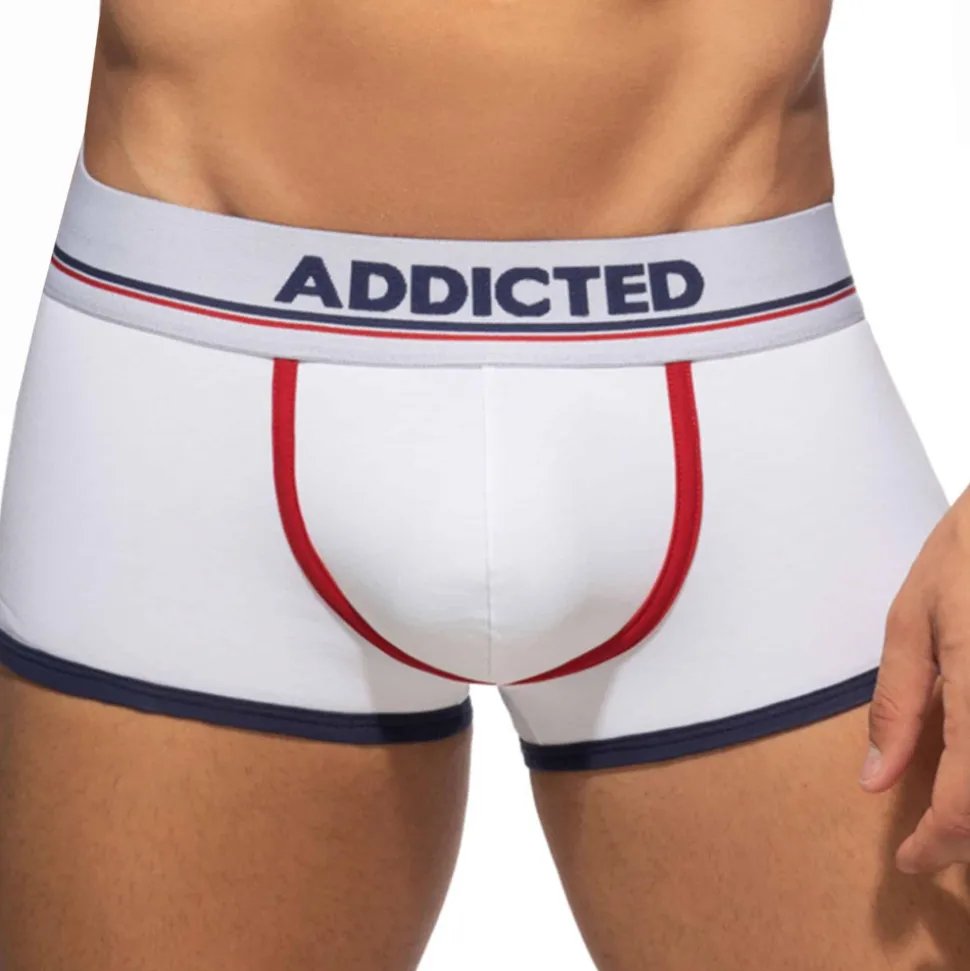 Lot de 3 Shortys Tommy Coton Bleu Marine - Blanc - Rouge