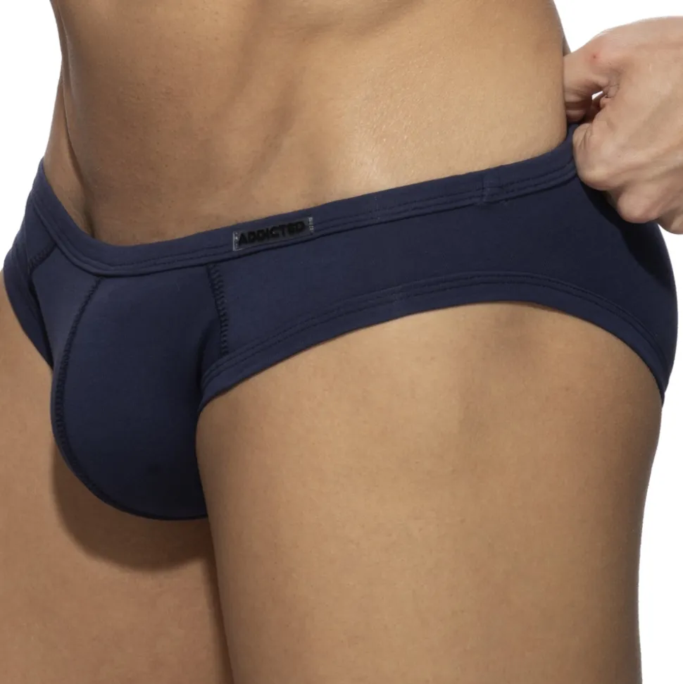 Lot de 3 Slips Bikini Basic Bleu Marine