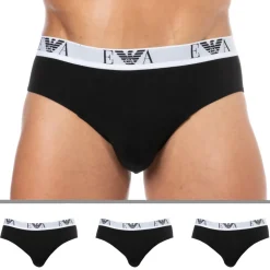Lot de 3 Slips Bold Monogram Coton Noirs