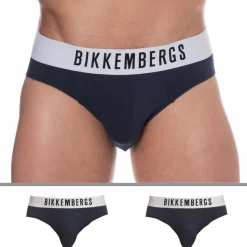 Lot de 2 Slips Coton Bleu Marine