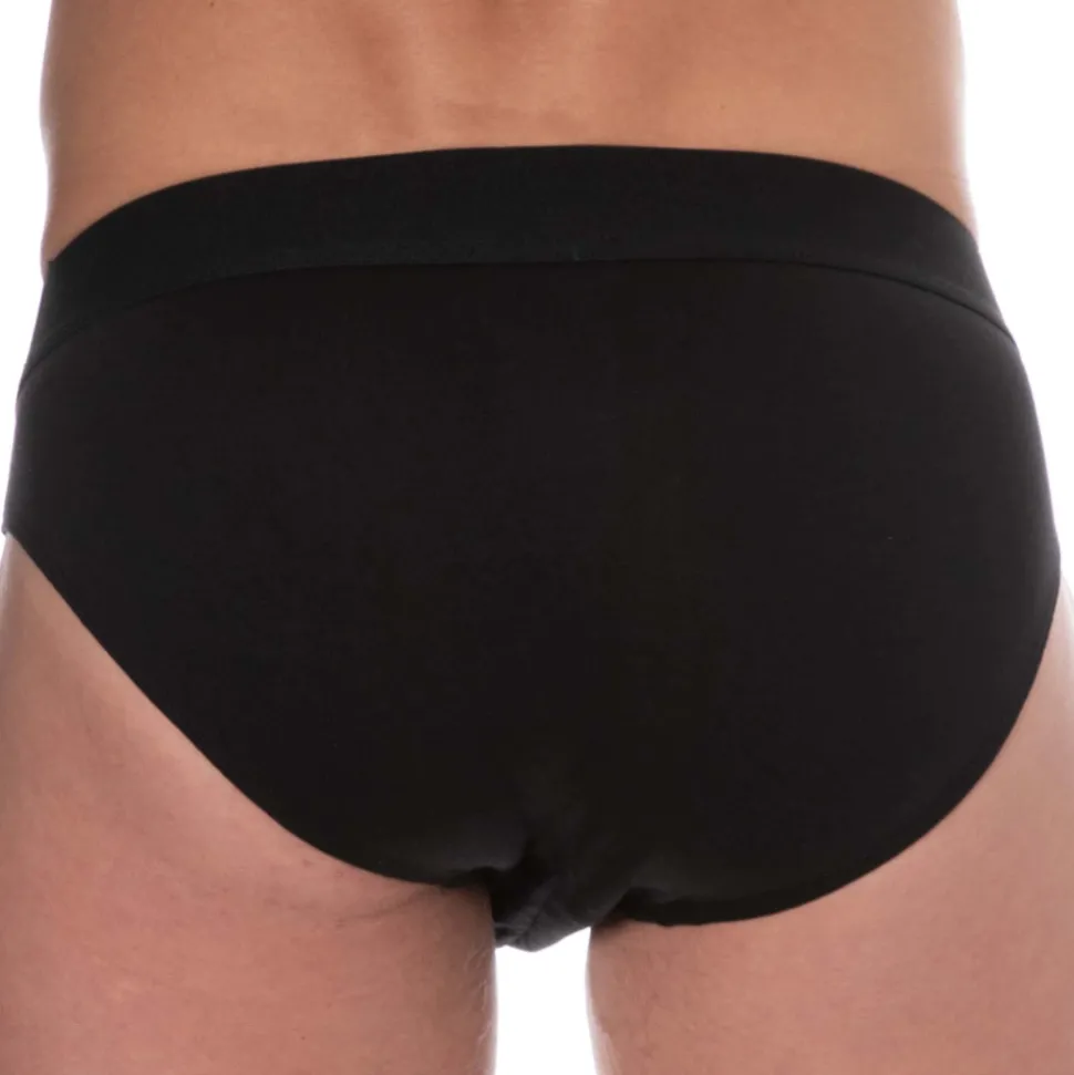Lot de 2 Slips Coton Noirs