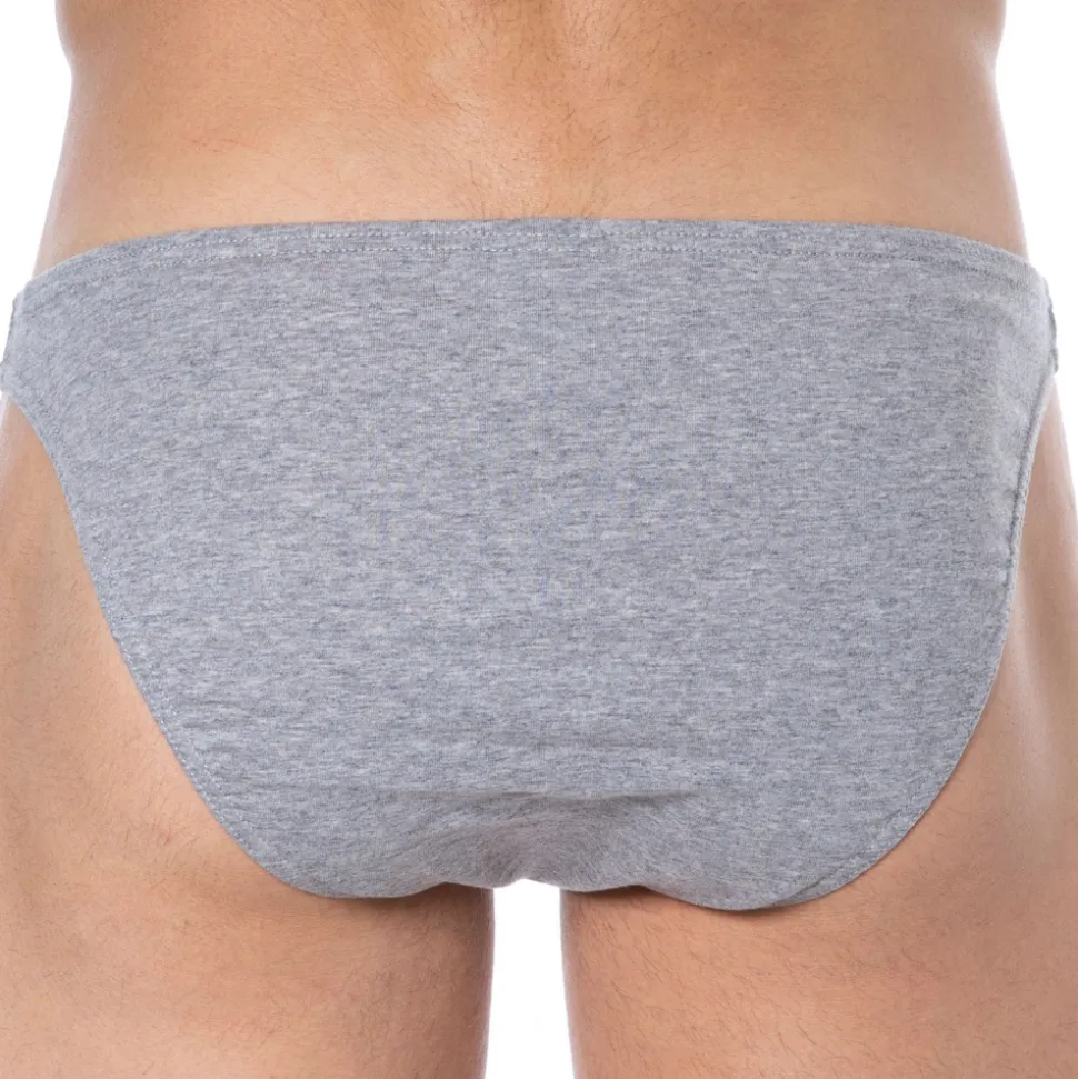 Lot de 3 Slips Mini Coton Gris