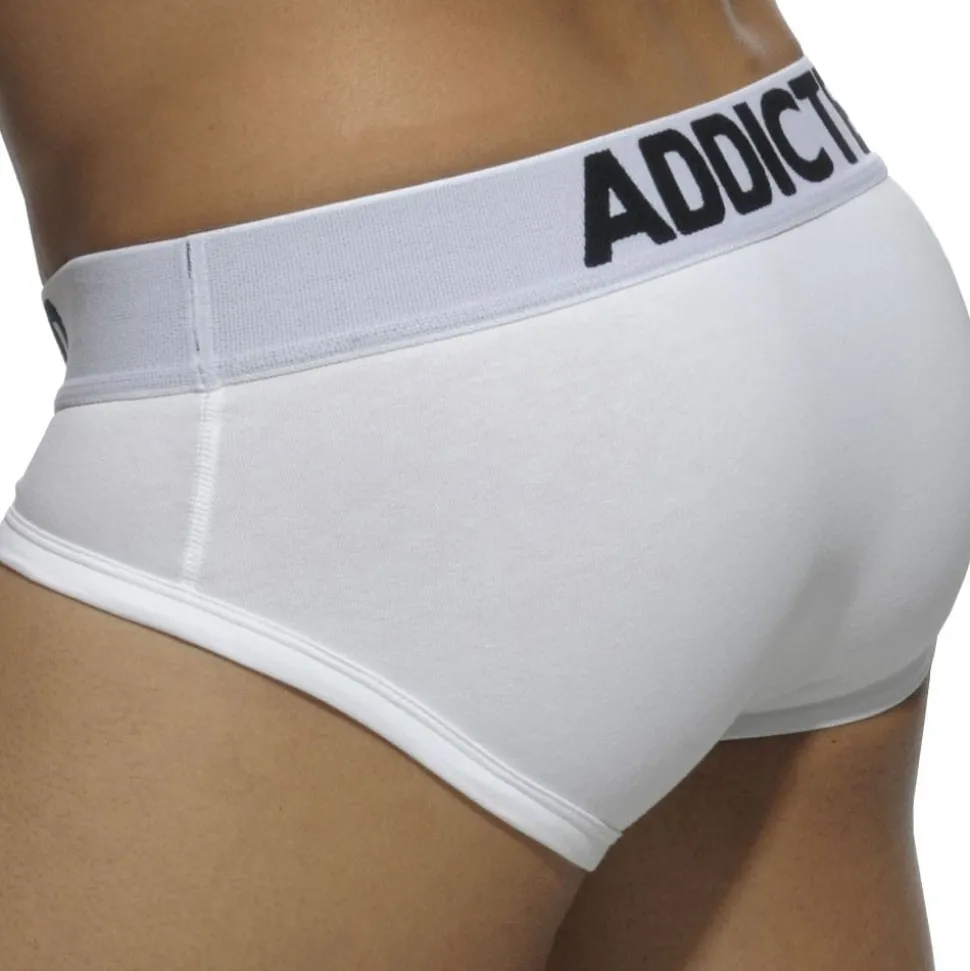 Lot de 3 Slips My Basic Blanc - Noir - Royal