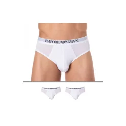 Lot de 2 Slips Soft-Touch Bamboo Viscose Blancs