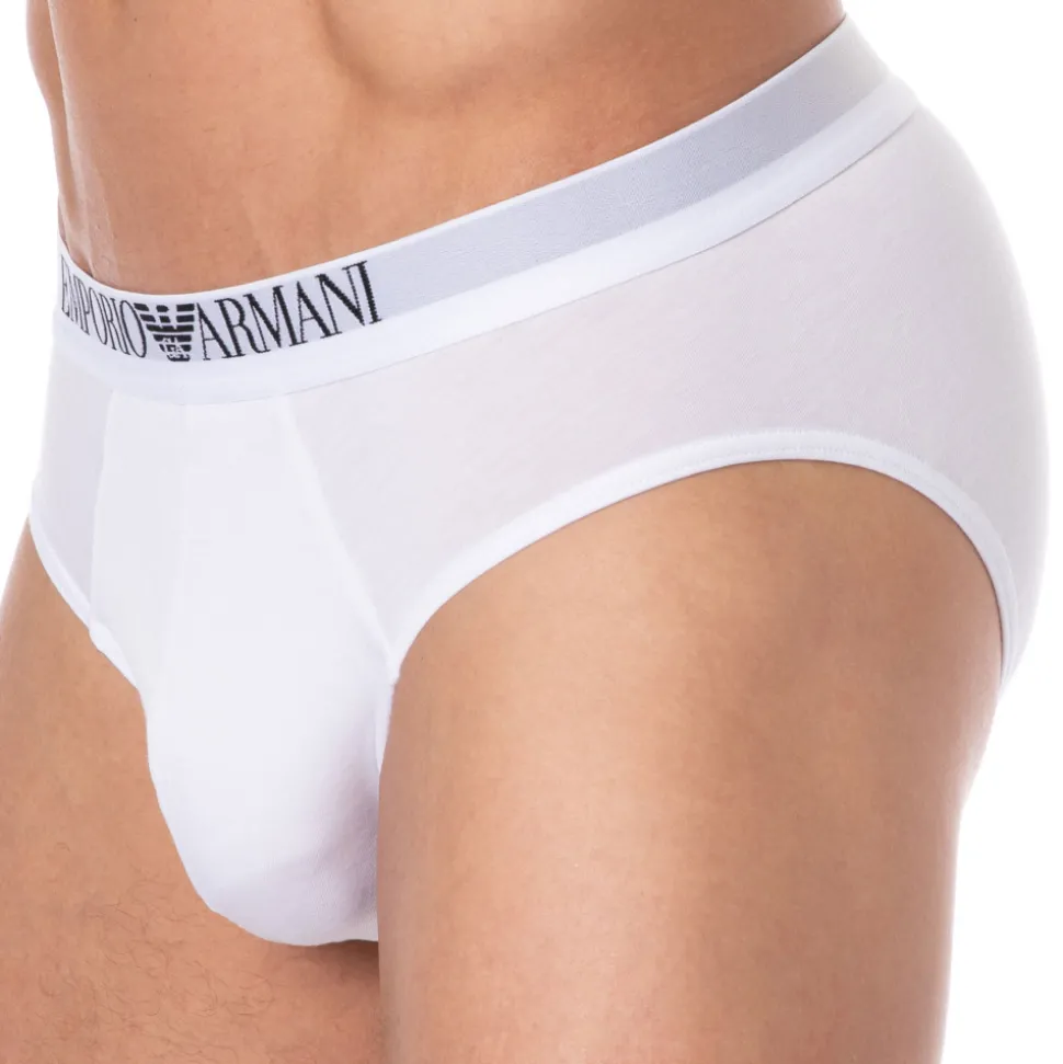 Lot de 2 Slips Soft-Touch Bamboo Viscose Blancs