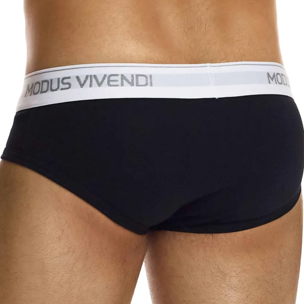 Lot de 3 Slips Staple Coton Noirs