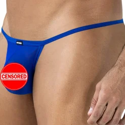 Mini Slip Kini SP4NDEX BREEZE Mesh Bleu Electrique