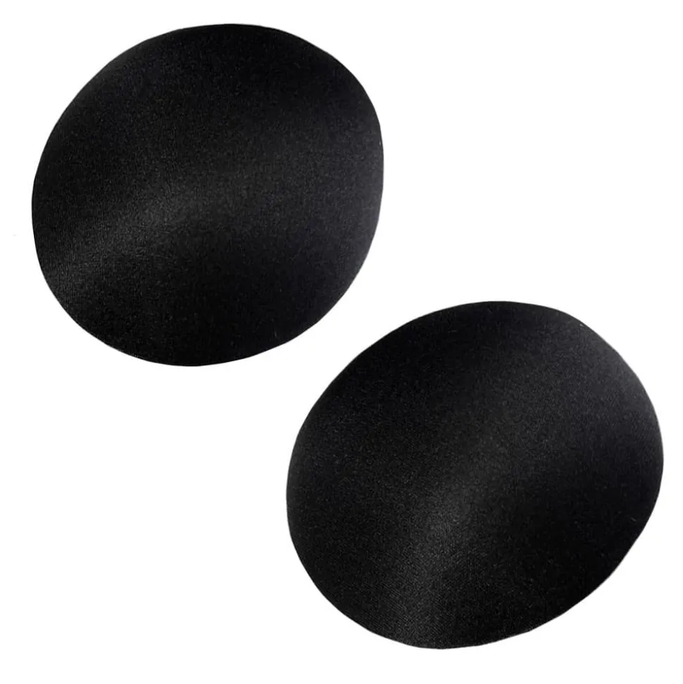 Paire de Mousses Fesses Amovibles Noires