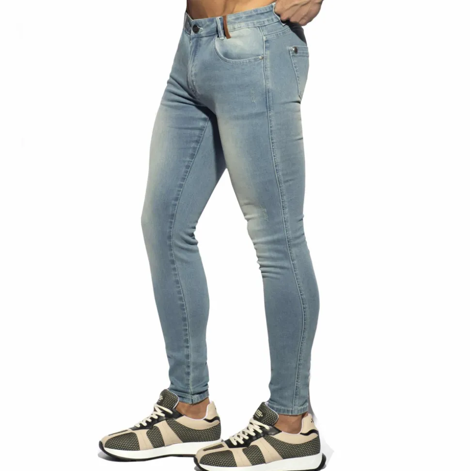 Pantalon Jeans Slim Fit Bleu Indigo