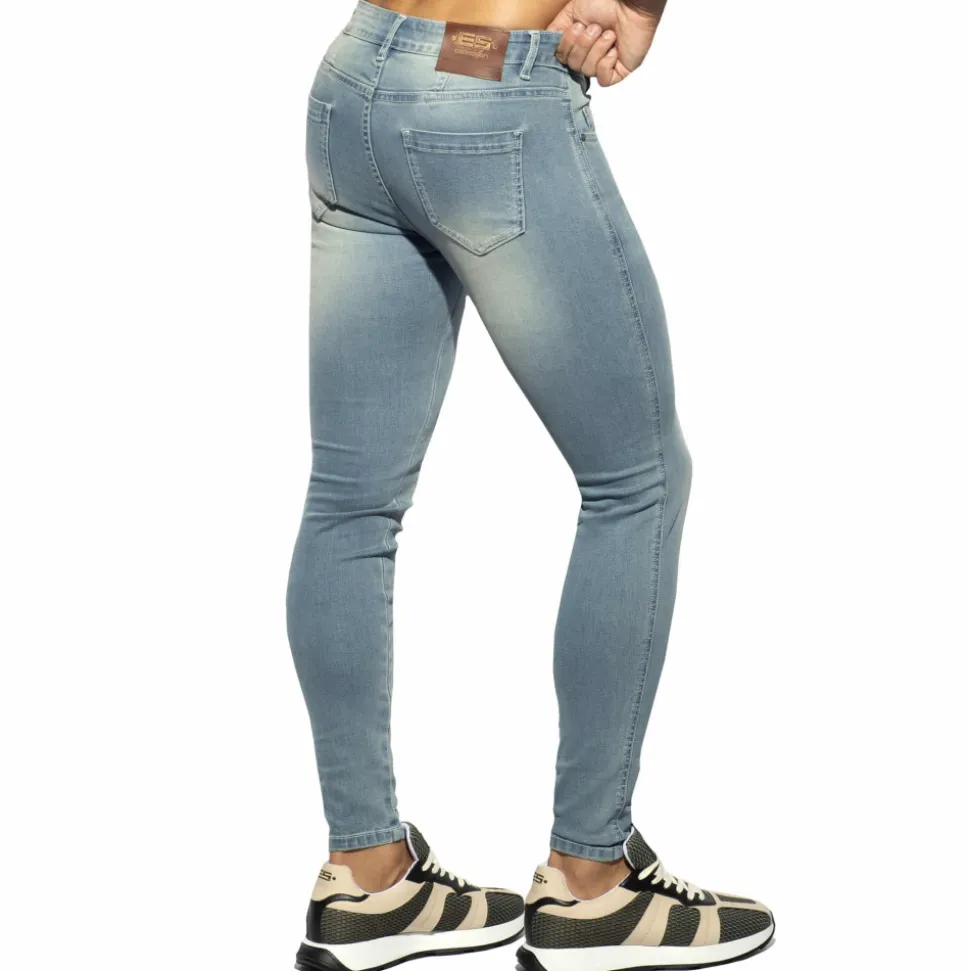 Pantalon Jeans Slim Fit Bleu Indigo