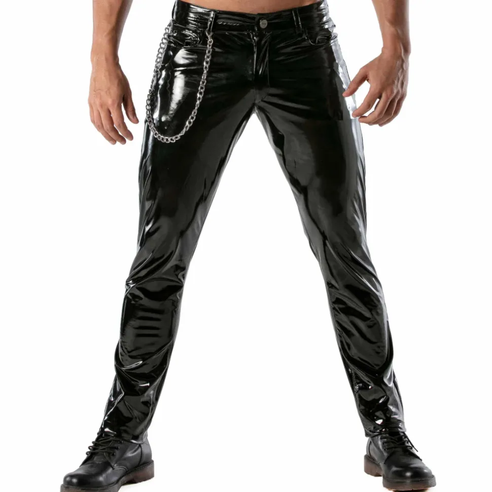 Pantalon Vinyl Noir