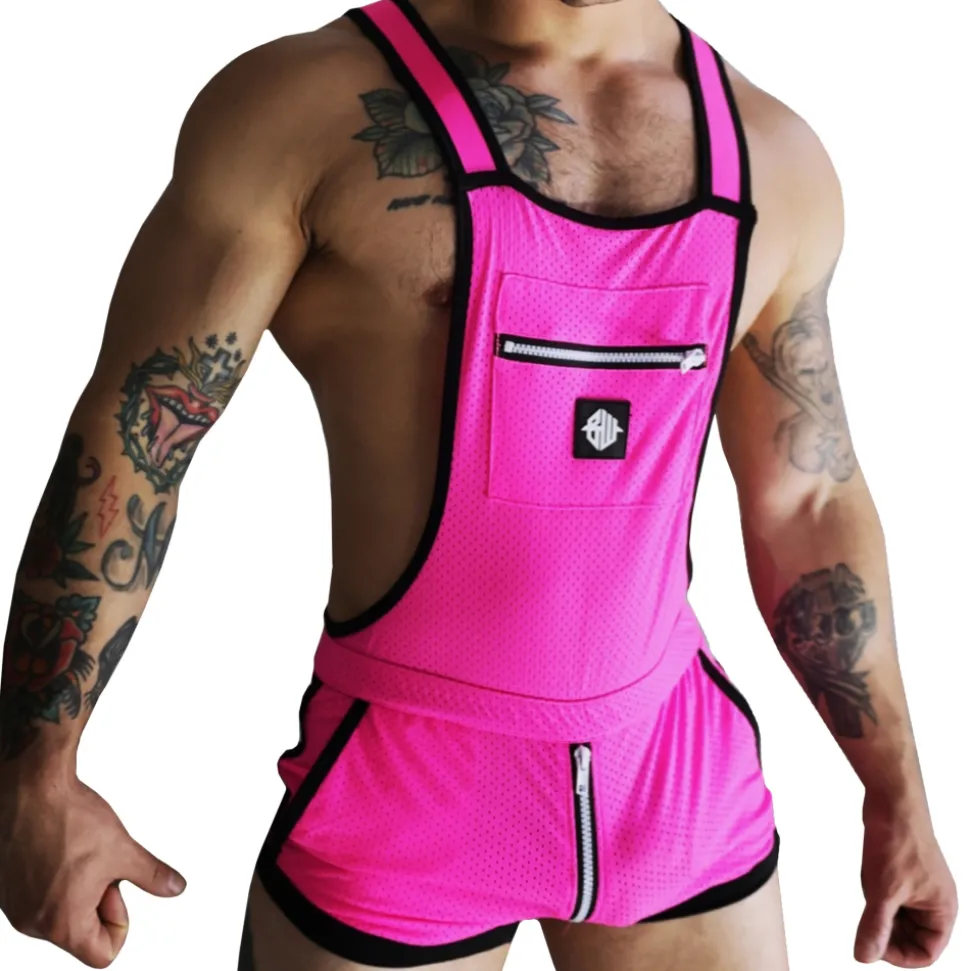 Salopette Futura Rose Fluo