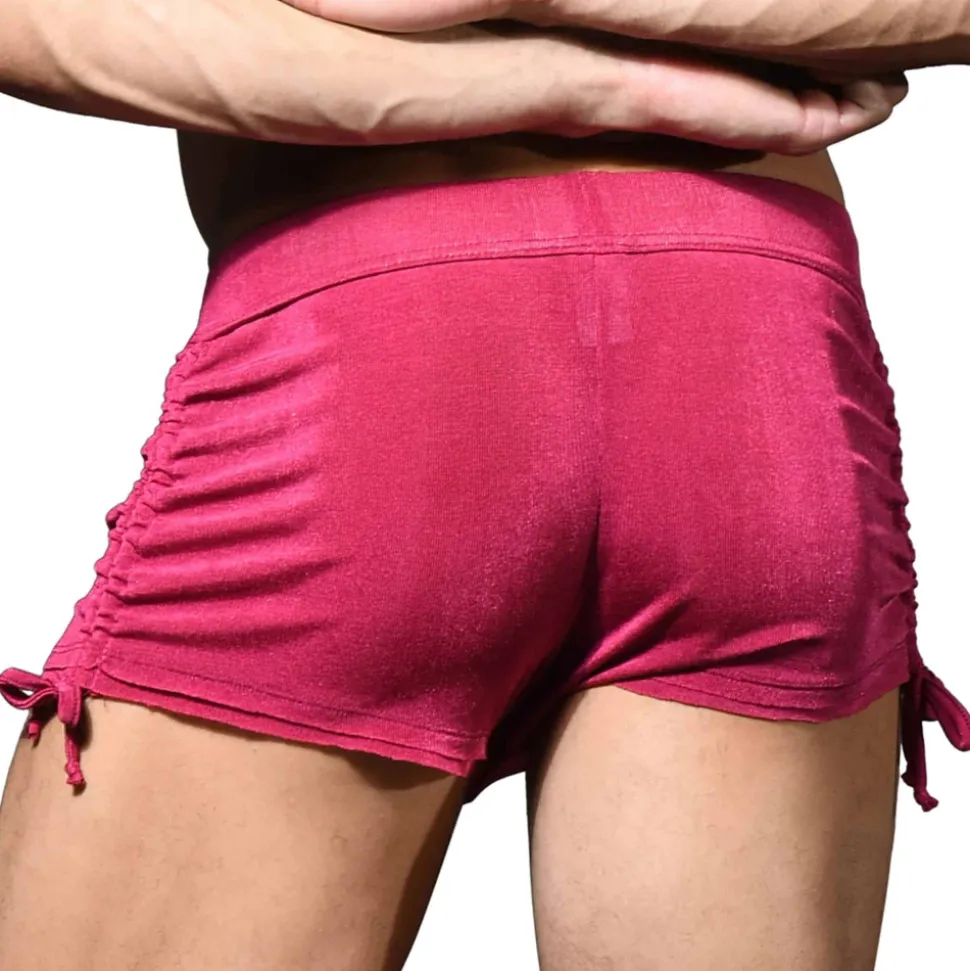 Short Ajustable Sensual Rib Magenta