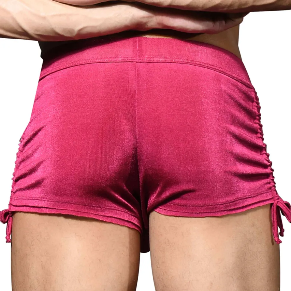 Short Ajustable Sensual Rib Magenta