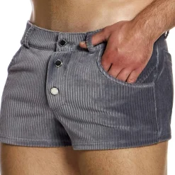 Short Corduroy Gris