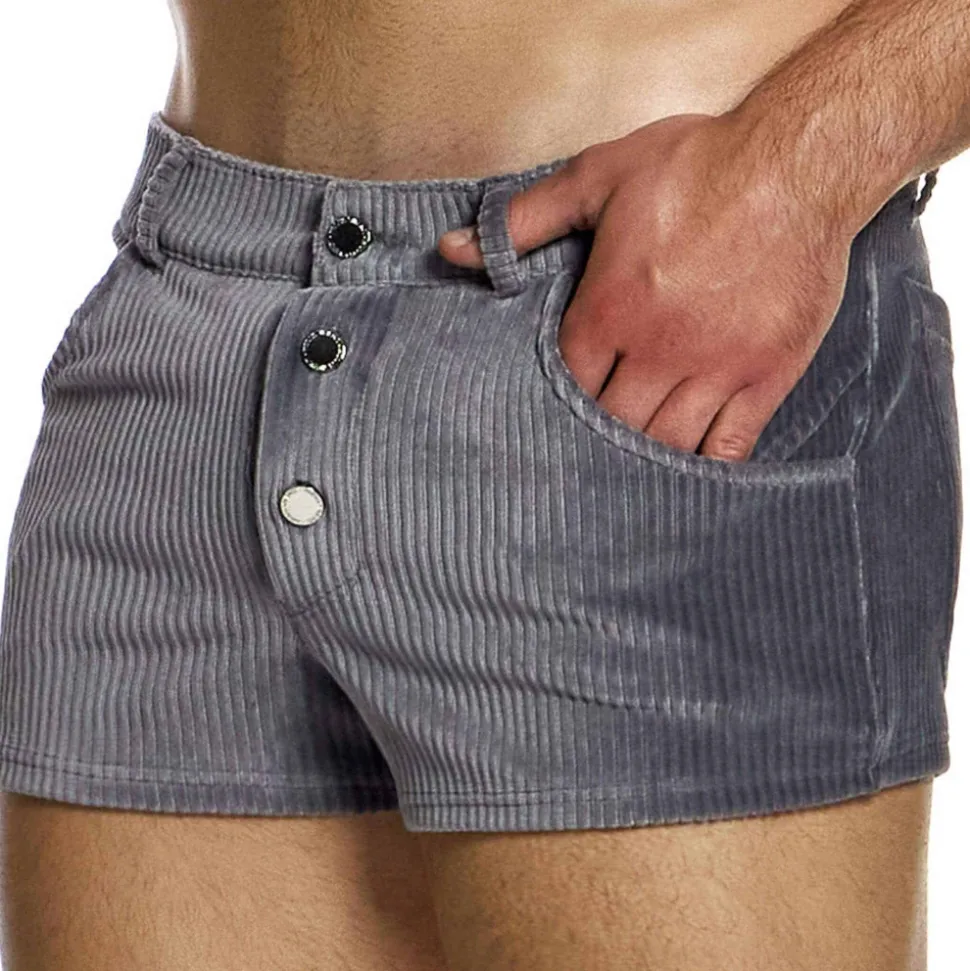 Short Corduroy Gris