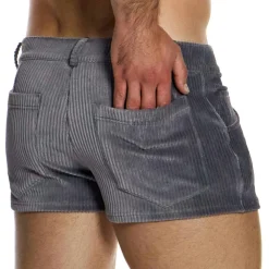 Short Corduroy Gris
