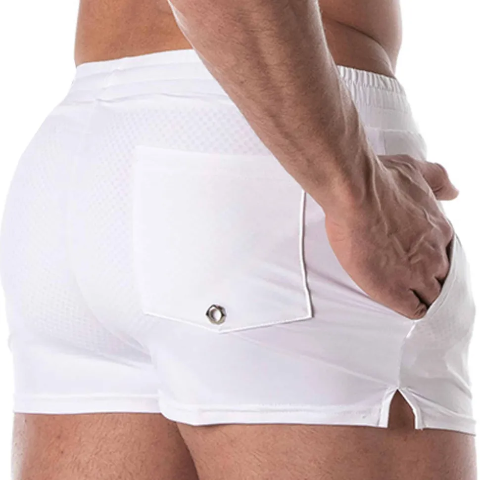 Short de Bain Holidays Blanc