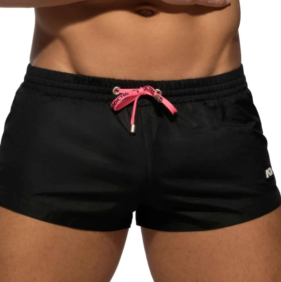 Short de Bain Mini Basic Gris Anthracite