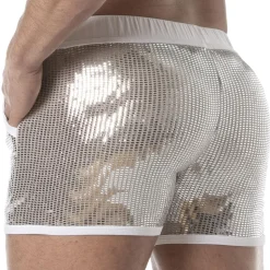 Short Glitter Argent