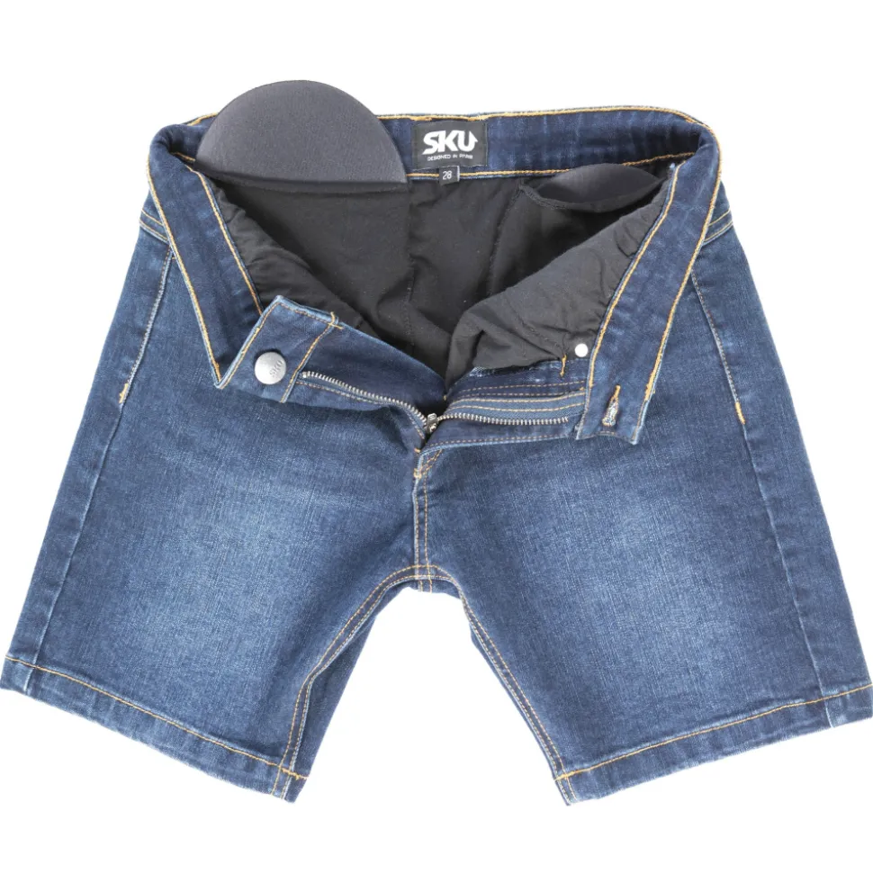 Short Jeans Original Super Push-Up Bleu Marine