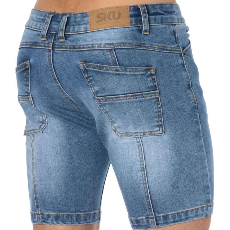 Short Jeans Original Super Push-Up Bleu Indigo