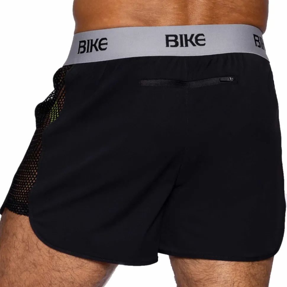 Short Jock Peek A Boo Noir