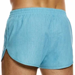 Short Jogging Lin Bleu Ciel