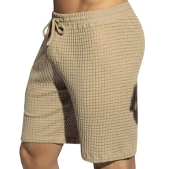 Short Long Checkmate Beige