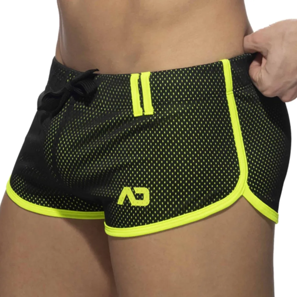 Short Loop Mesh Noir