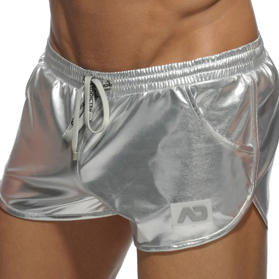 Short Metallic Argent