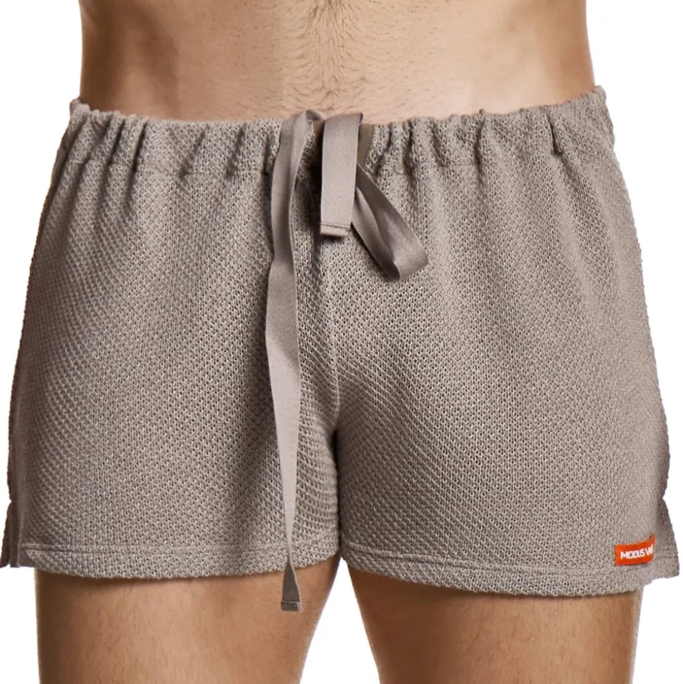 Short Micro Knit Marron
