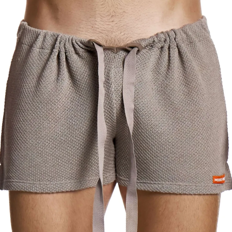Short Micro Knit Marron