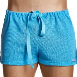 Short Micro Knit Turquoise