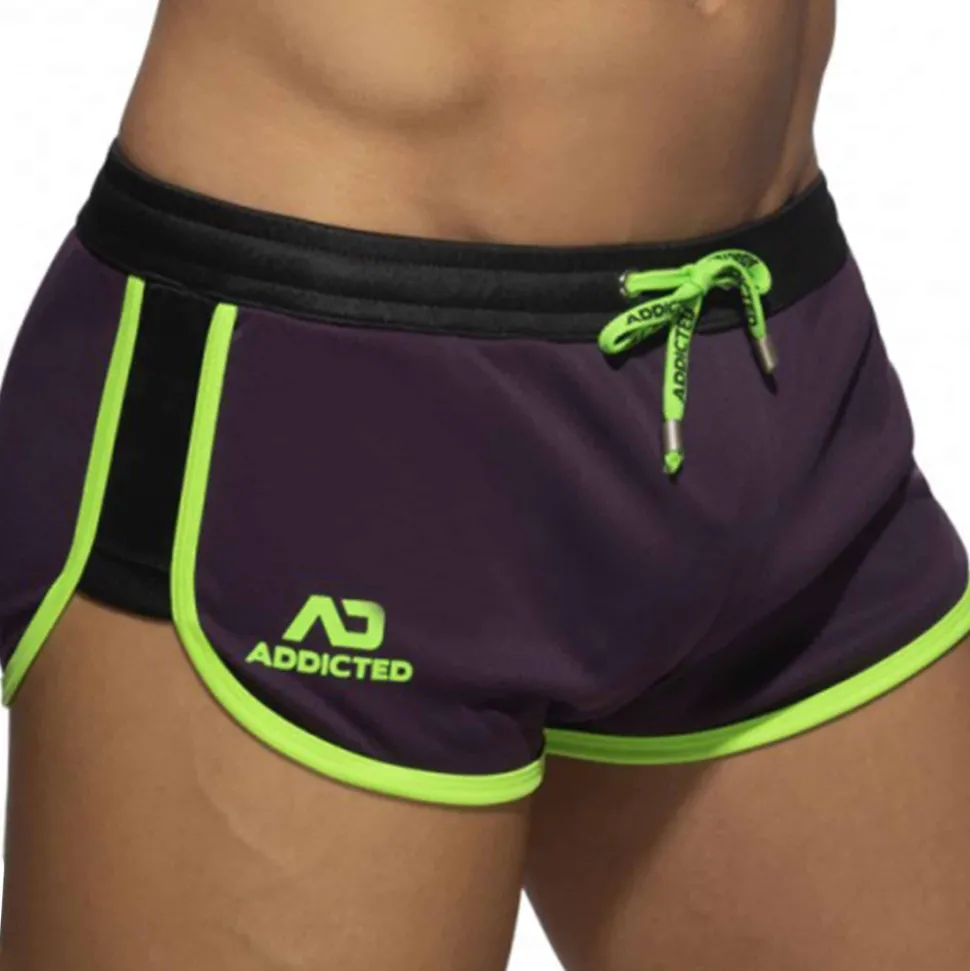 Short Mix Microfibre Violet