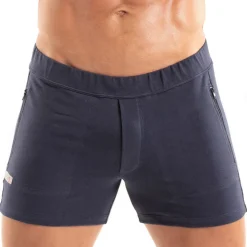 Short Paris Zippé Bleu Marine